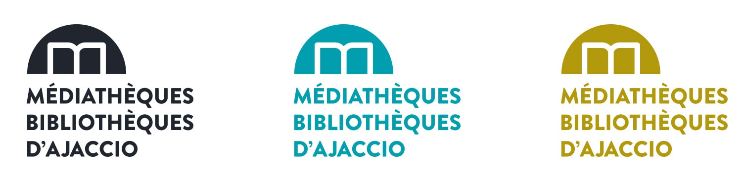 Logo Médiathèques Bibliothèques d'Ajaccio
