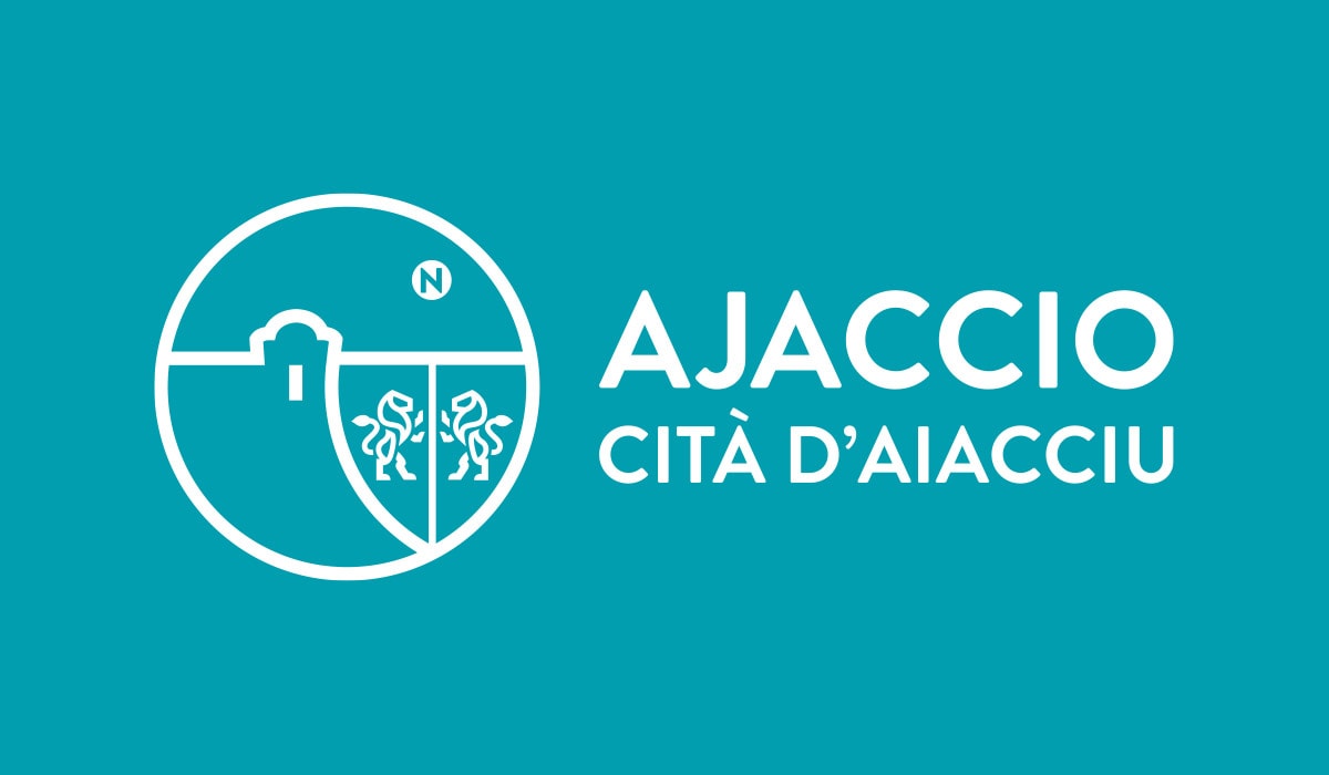 Logo Ville d'Ajaccio - Agence Totem