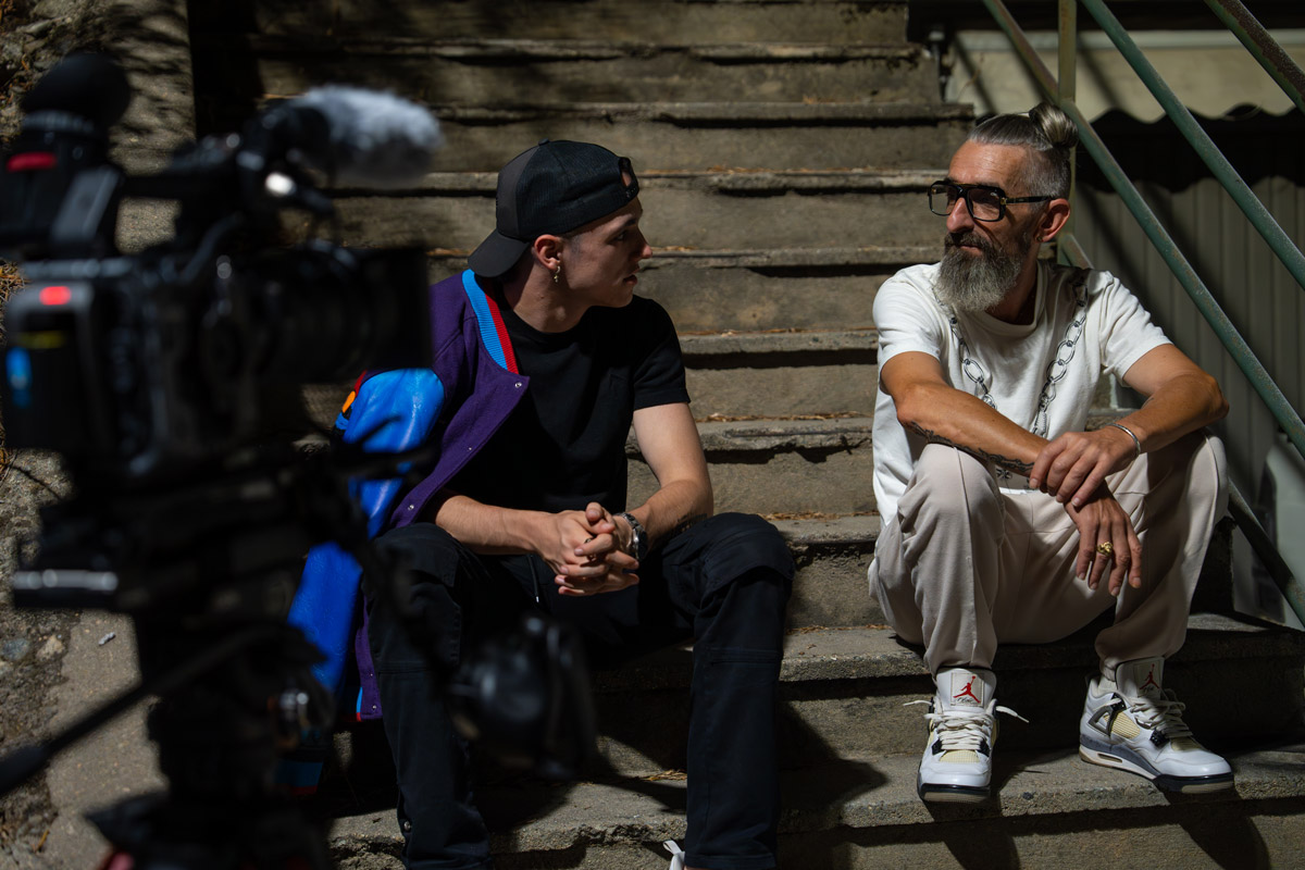 Corsica urbana - Tournage