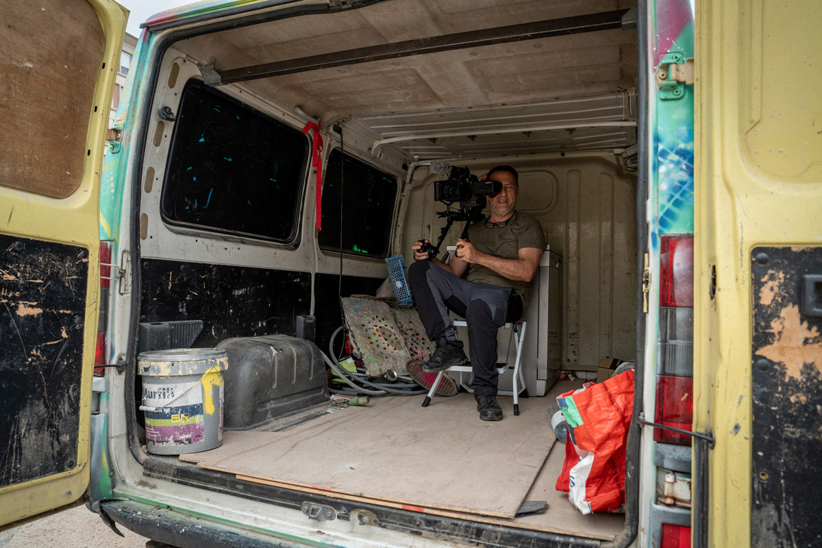 Corsica urbana - Tournage