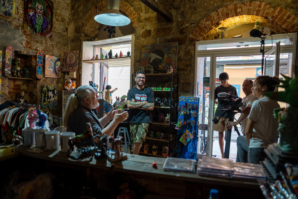 Corsica urbana - Tournage